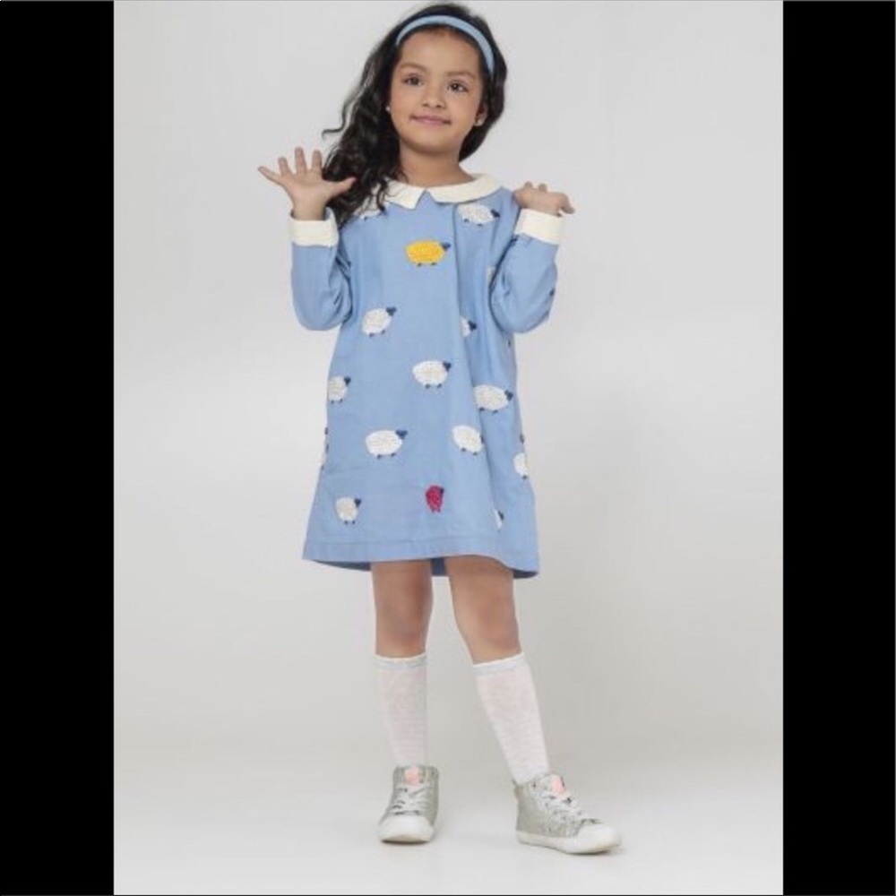 Embroidered dress for girls